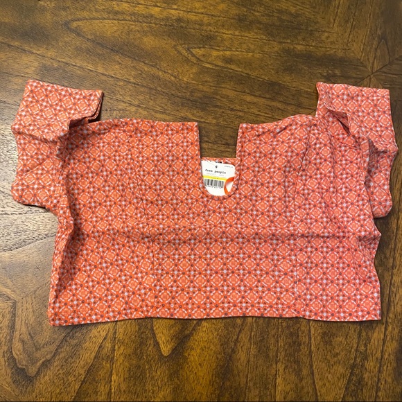 Free People Lucky Now Brami Off-the-Shoulder Crop - Picture 3 of 7